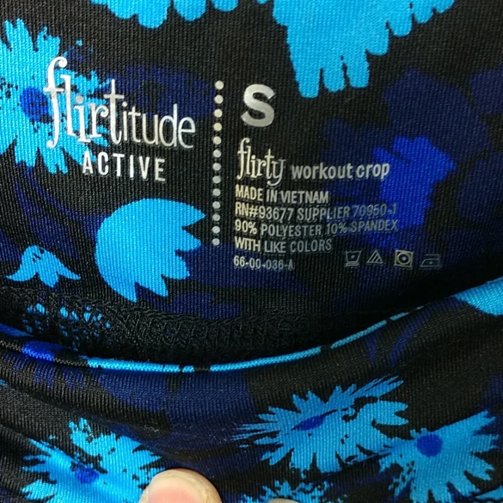 Flirtitude Active Workout Crop size Small - Picture 2 of 8